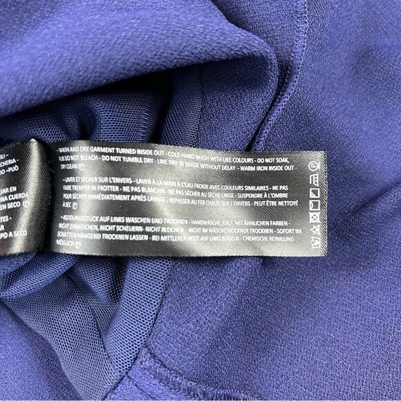 Finders Keepers blue drop waist ruffle dress, size small - Picture 9 of 9